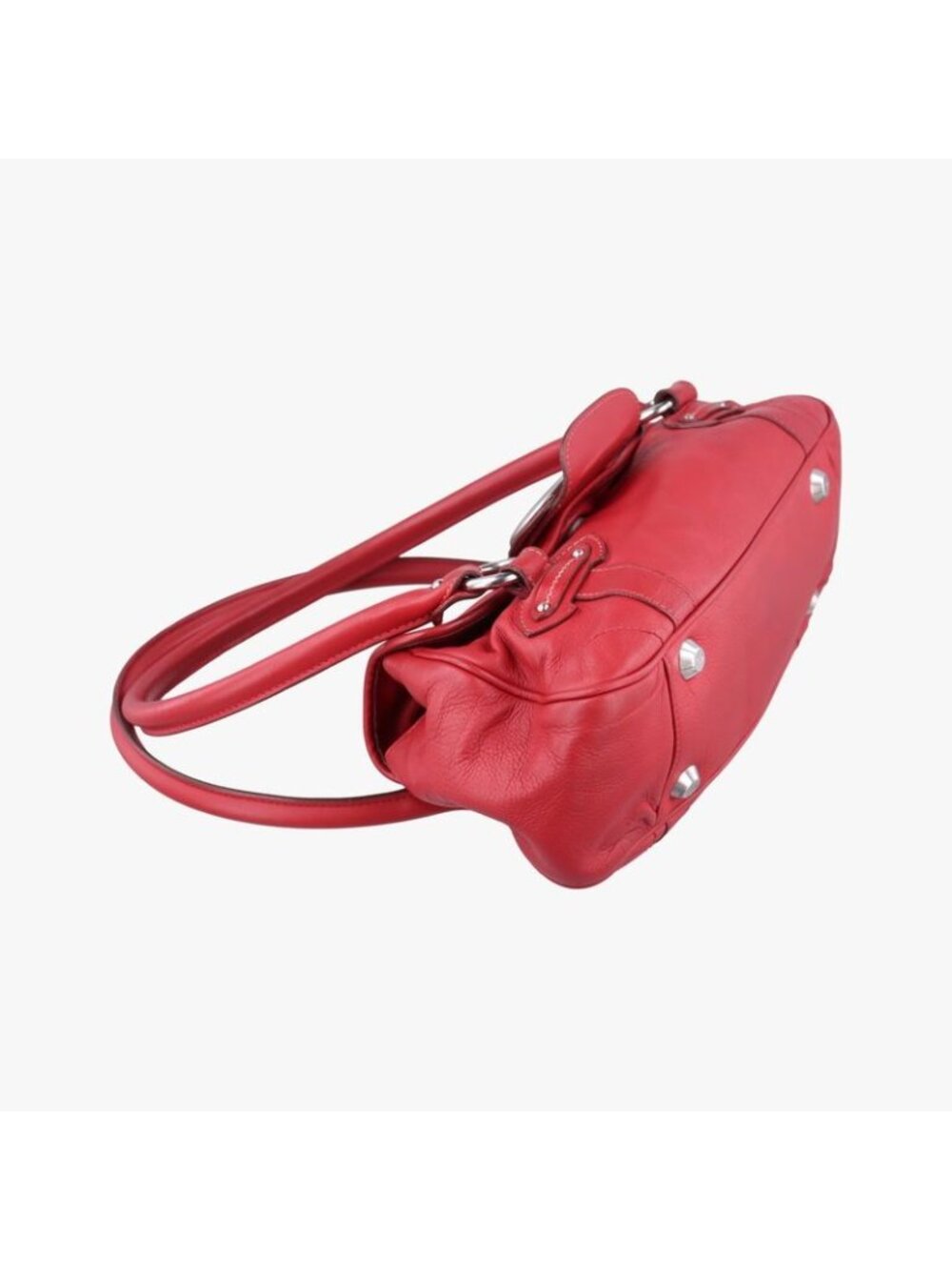 ★SOLD★ Dior Cdlogo Red Leather Handbag - Picture 5 of 16